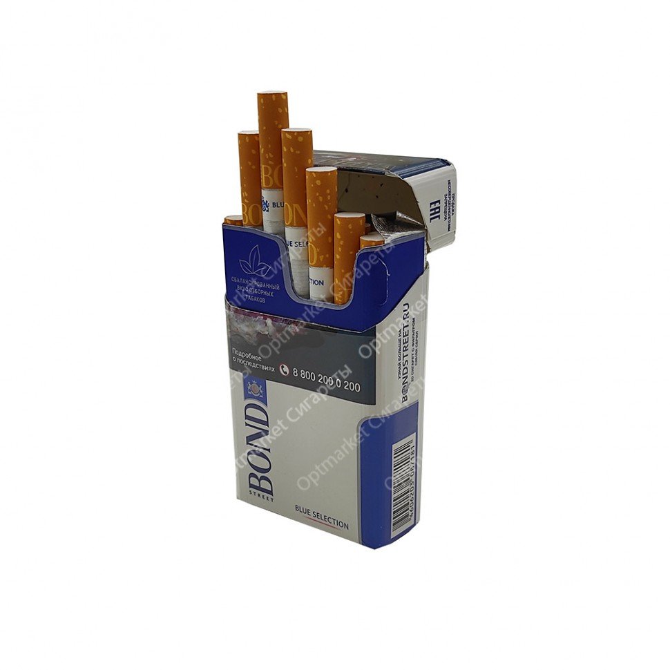 Сигареты BOND Blue King Size оптом Сигареты BOND Blue King Size оптом