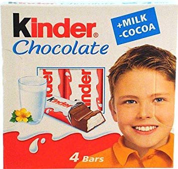 Шоколад молочный Kinder Chocolate 50г оптом Шоколад молочный Kinder Chocolate 50г оптом