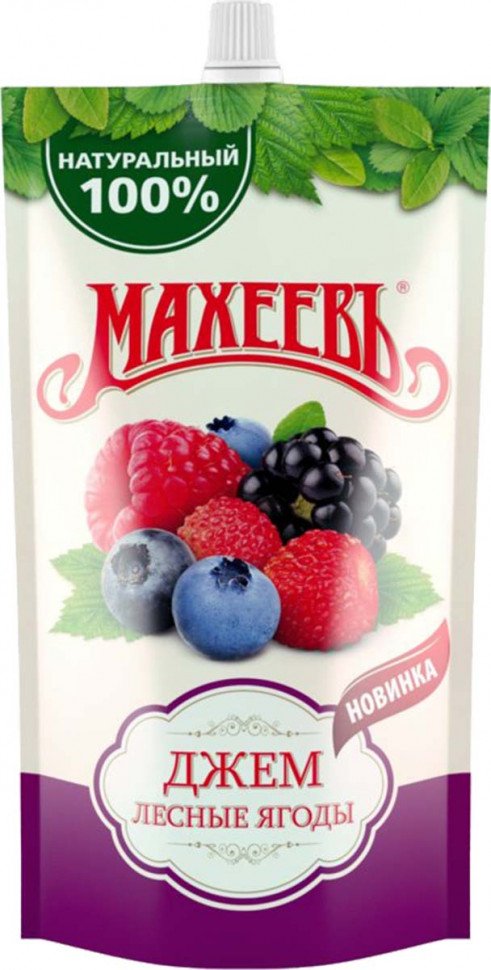 Джем Лесные ягоды Махеевъ 300г оптом Джем Лесные ягоды Махеевъ 300г оптом