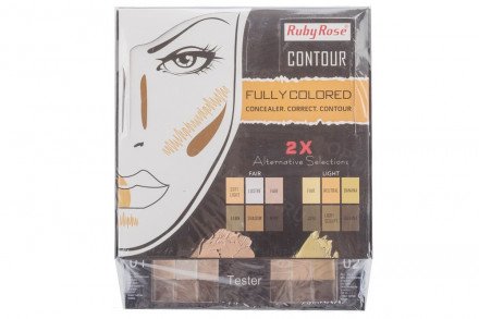 Палетка Ruby Rose Contour 6 цветов оптом 