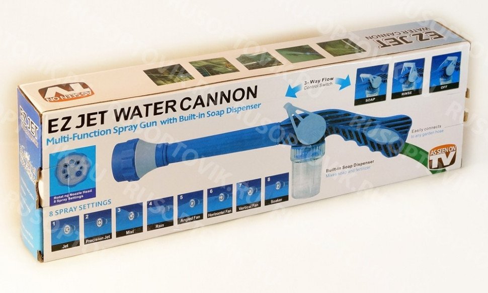 Многофункциональный распылитель воды Ez Jet Water Cannon оптом Многофункциональный распылитель воды Ez Jet Water Cannon оптом
