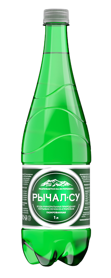 Вода минеральная Рычал-Су 1 Л пластик оптом 