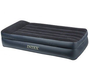 Надувная кровать Pillow Rest Raised Bed 102х203х47см с подголовником, встроенный насос 220V оптом Надувная кровать Pillow Rest Raised Bed 102х203х47см с подголовником, встроенный насос 220V оптом