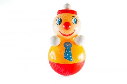 Игрушка Неваляшка клоун оптом 