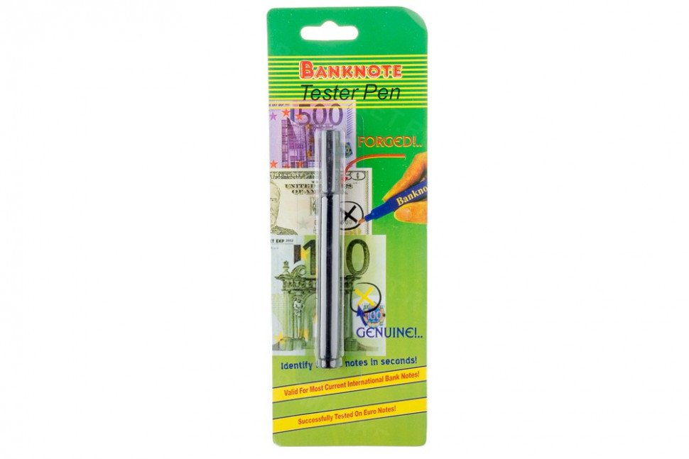 Ручка для теста купюр Banknote Tester Pen оптом Ручка для теста купюр Banknote Tester Pen оптом