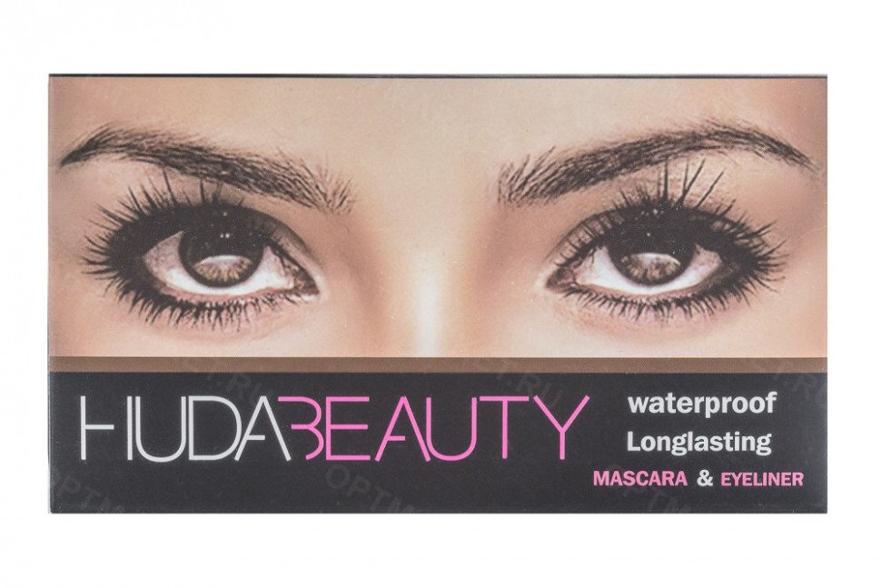 Набор водостойкая тушь и подводка Huda Beauty оптом Набор водостойкая тушь и подводка Huda Beauty оптом