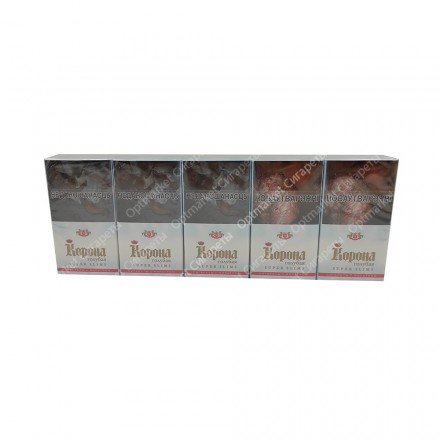 Корона Super Slims голубая оптом 