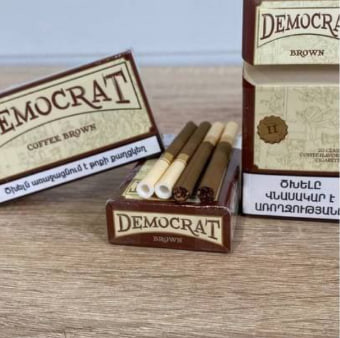 Сигареты Democrat QS Coffee оптом Сигареты Democrat QS Coffee оптом