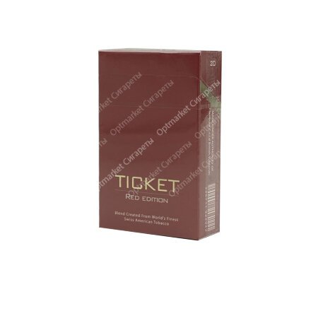 Сигареты Ticket Red Edition оптом 