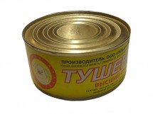 Свинина тушеная высший сорт Любарушкин продукт 325 г оптом