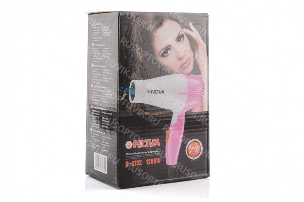 Фен для волос Nova N-6132 1200W оптом Фен для волос Nova N-6132 1200W оптом
