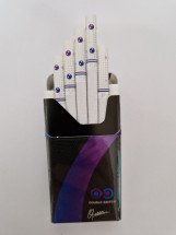Сигареты Platinum DMiks Purple Compact (2 кнопки) оптом 